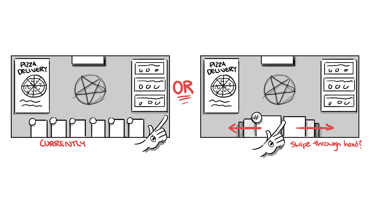 Underhand Horizontal